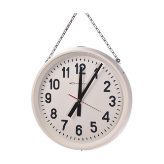 Double vintage station clock