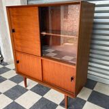 Scandinavian design teak showcase buffet