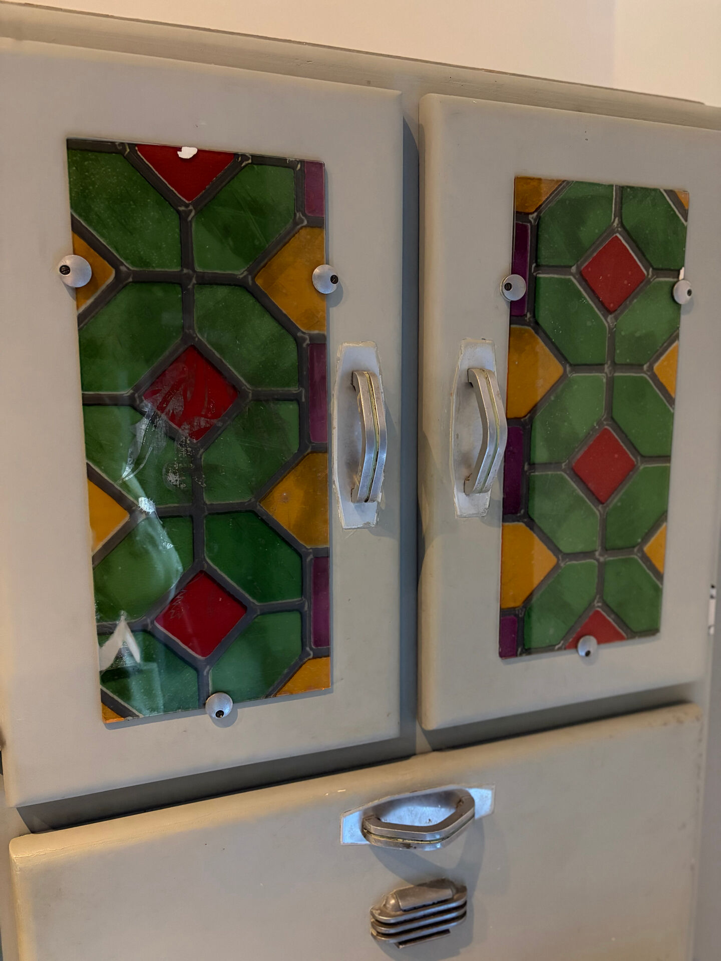 Vintage and original kitchen sideboard, 1950s/60s.