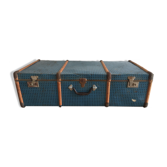 Malle vintage bleue