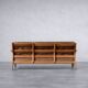 Vintage Mid-Century Danish Modern 3-Seater Brown Leather Sofa by Georg Thams