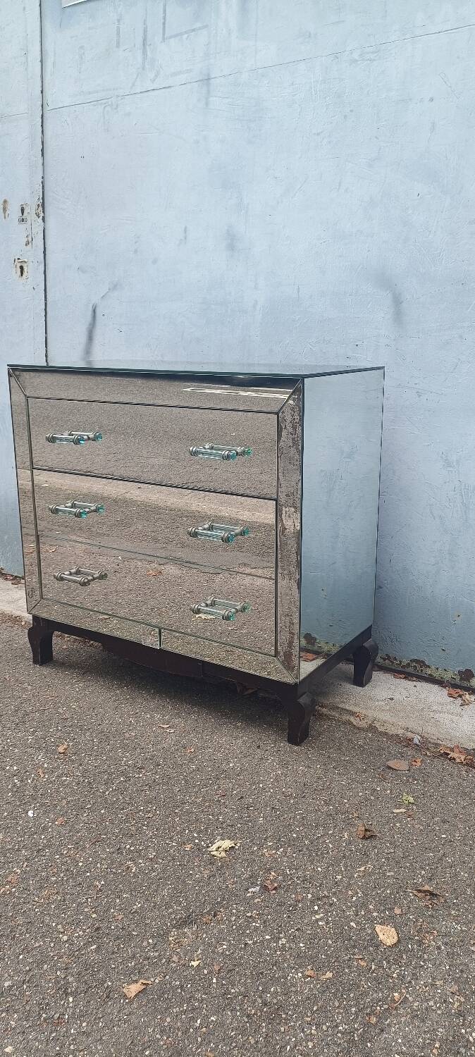 Commode miroir vintage