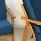 a pair of Scandinavian armchairs in teak from the 1960s