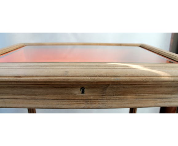 1900 natural wood window