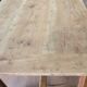 Farm table in solid pine with two drawers – 19th century