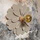 Flower wall light