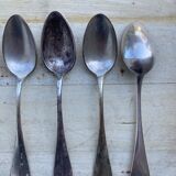 8 silver metal spoons Apollo goldsmith