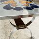 Metakore coffee table in ceramic from vallauris, signed cedem.