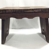 Wooden foldable stool