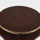 Alberto Pinto paire de tables d’appoint wengé et laiton 1990