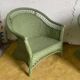Paire de fauteuils rotin