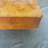 Table basse en loupe d'orme