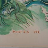 Raoul DUFY: Little wild flowers, Signed lithograph
