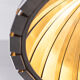 Modern vintage space age 1960s ice cap chandelier