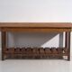 Antique solid wood kitchen island (c.1920) #5