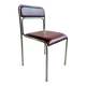 Chaise vintage bauhaus en chrome 90