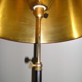 Metal floor lamp from the 60s, tripod base with balls
