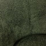 Sofa in bouclette fabric. Contemporary work.