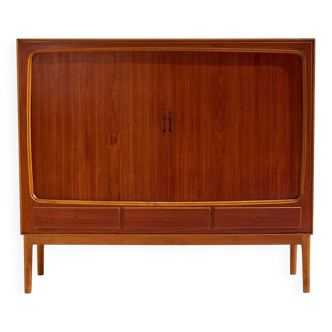 Teak and beech highboard (mk6603)