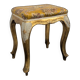Tabouret en bois doré vénitien
