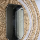 Old rectangular beveled mirror