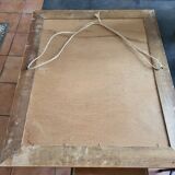 Teak mirror 51x61cm
