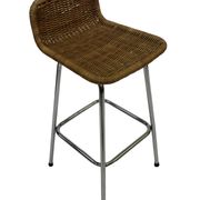 Set of 4 vintage bar stools Dirk van Sliedregt Rohe Noordwolde 1960's