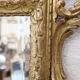 Louis XVI Style Carved And Gilded Wood Wall Mirror, Italy Early 20th Century