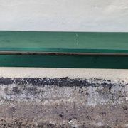 Vintage green shelf