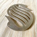 Silver metal triflies