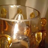 Pair of 70s oberglass wall lights vienna austria