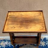 Table Double Harp Feet Lyre.