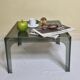 Table basse en plexiglas vintage