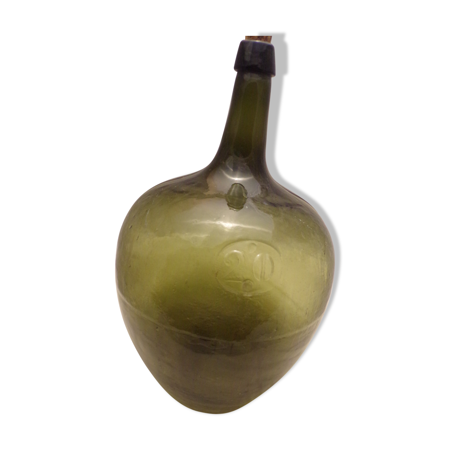 Dame Jeanne glass green 20 liters