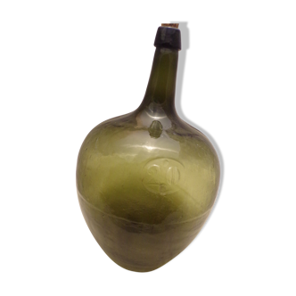Dame Jeanne glass green 20 liters
