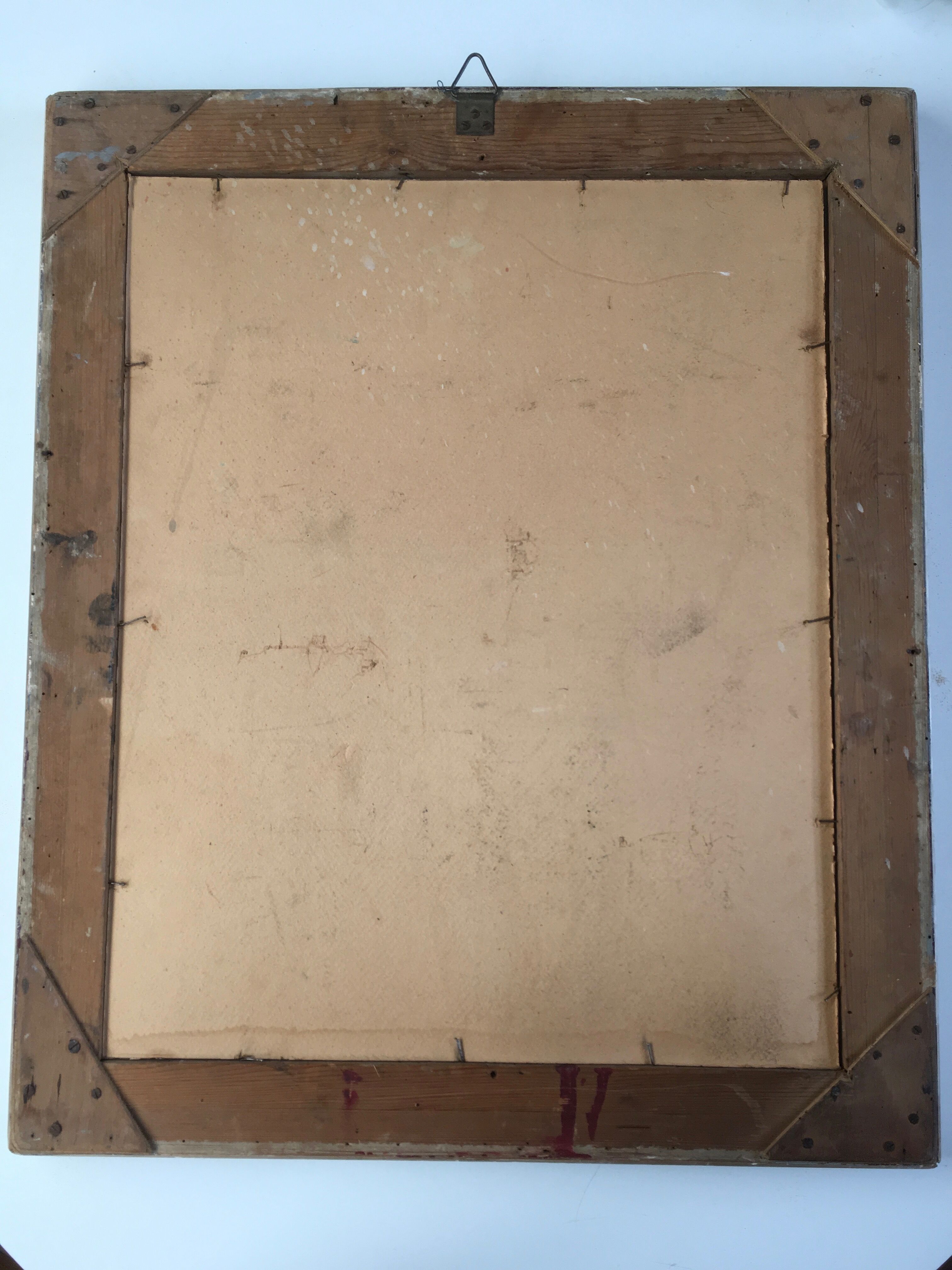 Portrait à l'huile d'homme à l'écharpe 60