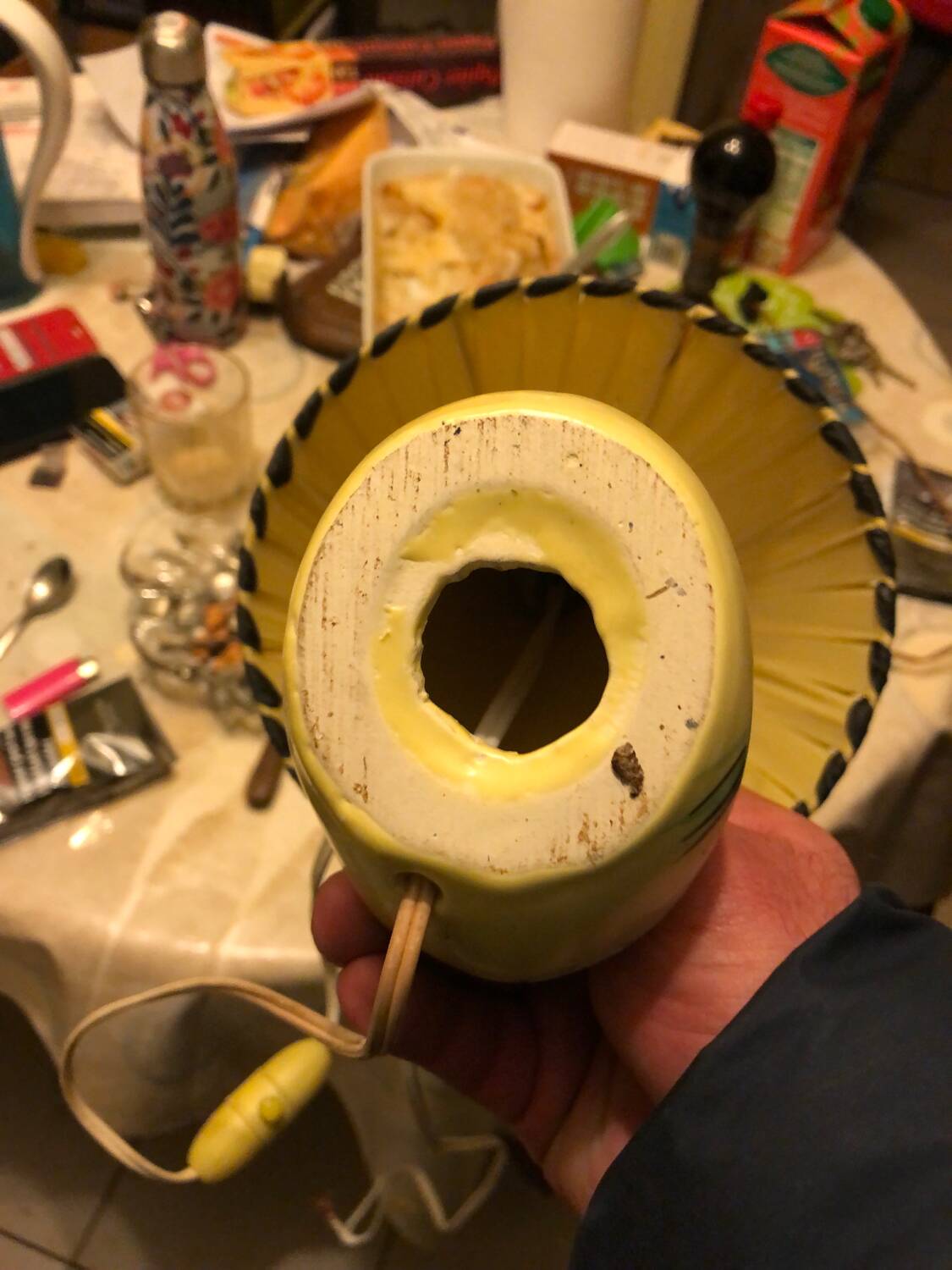 Vintage ceramic lamp