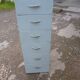 Meuble a tiroirs en fer d'atelier