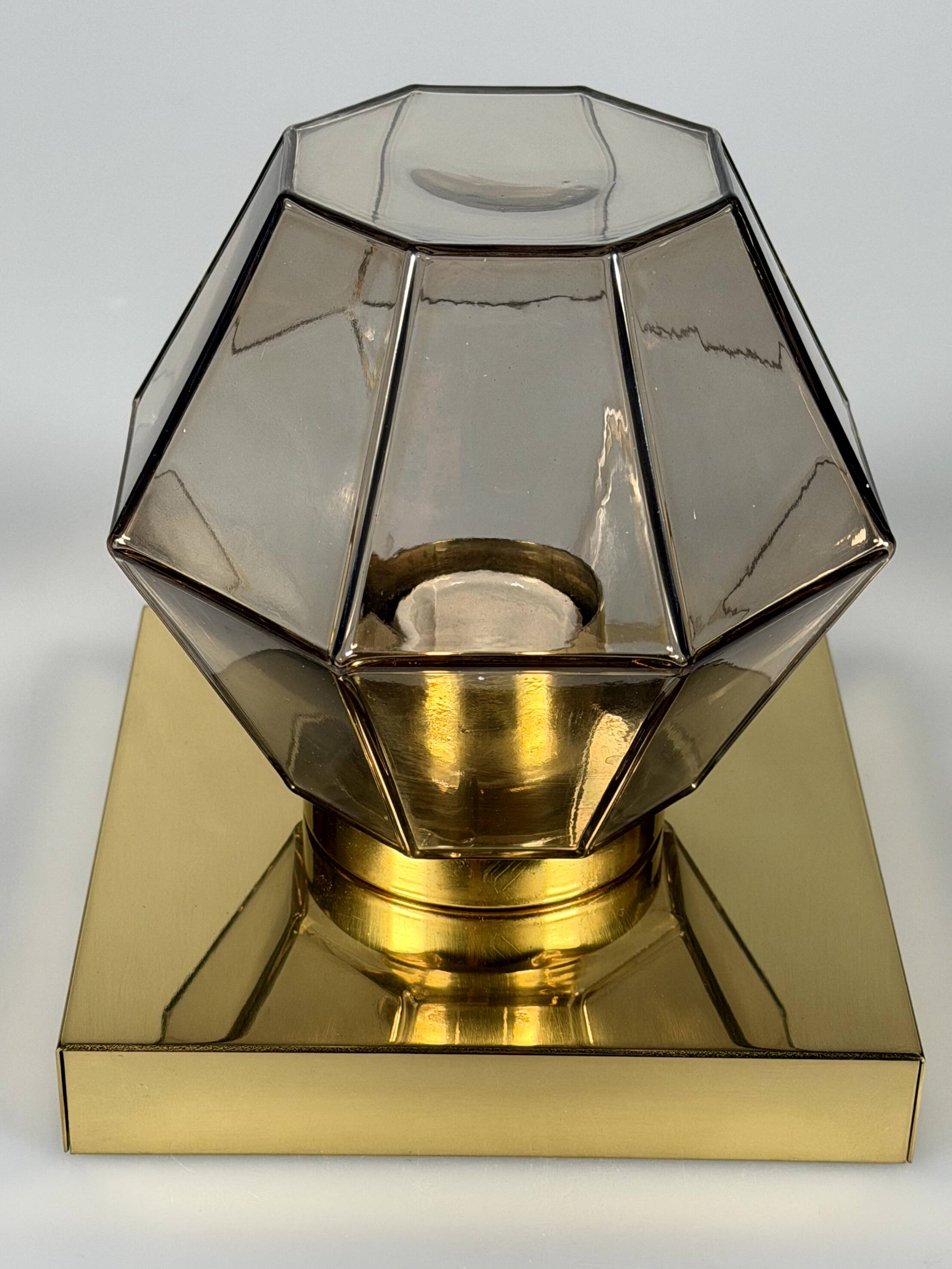 1960s 1970s Wall Sconce Wall Light from Glashütte Limburg Germany Design