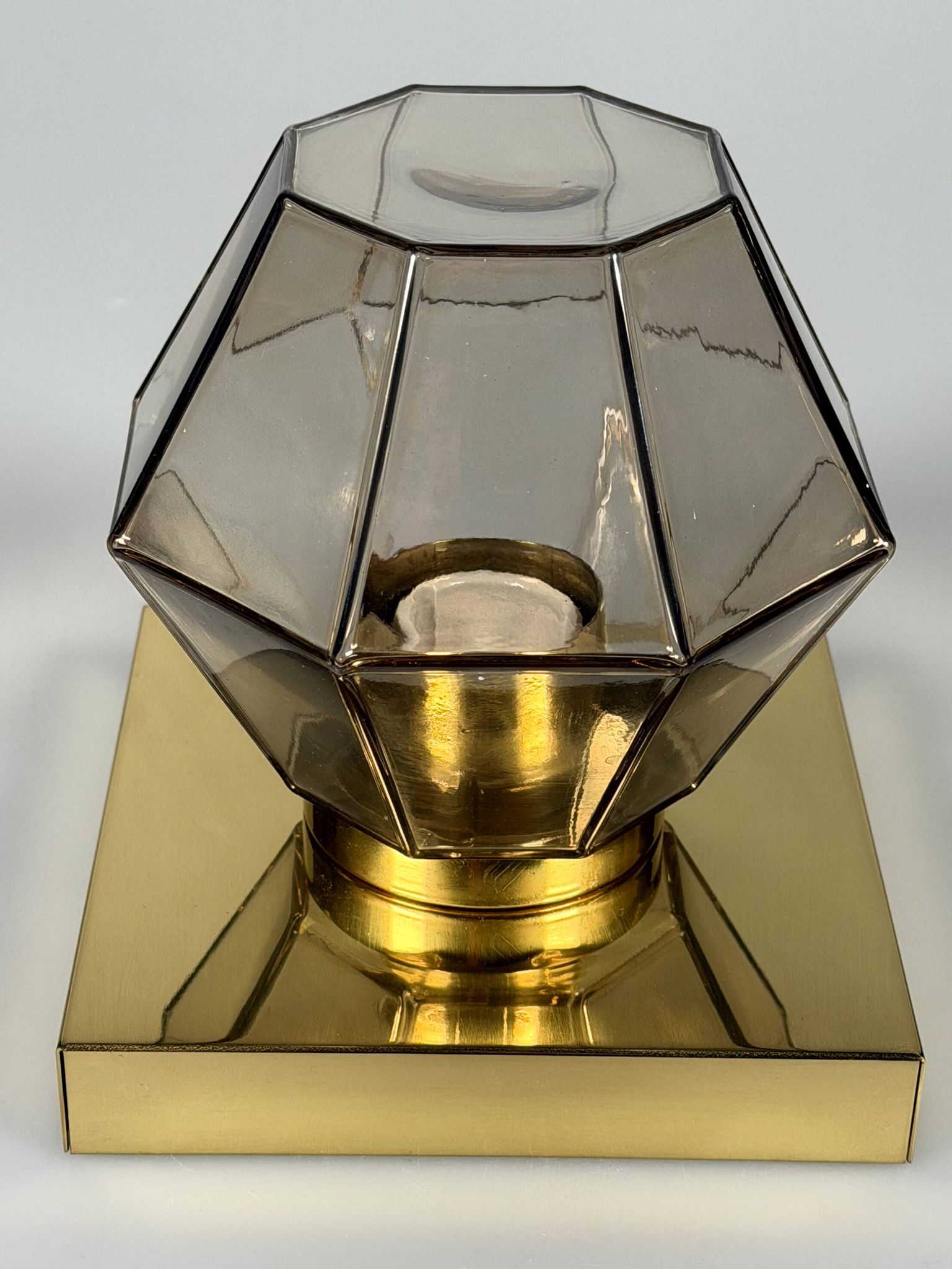 1960s 1970s Wall Sconce Wall Light from Glashütte Limburg Germany Design
