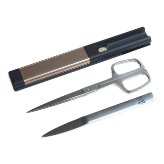 Stainless steel paper cutter and scissors Aachen Germany Design