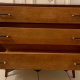 Commode vintage pieds compas