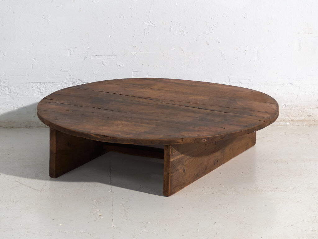 Antique solid wood cutting board – Central Europe, circa 1920