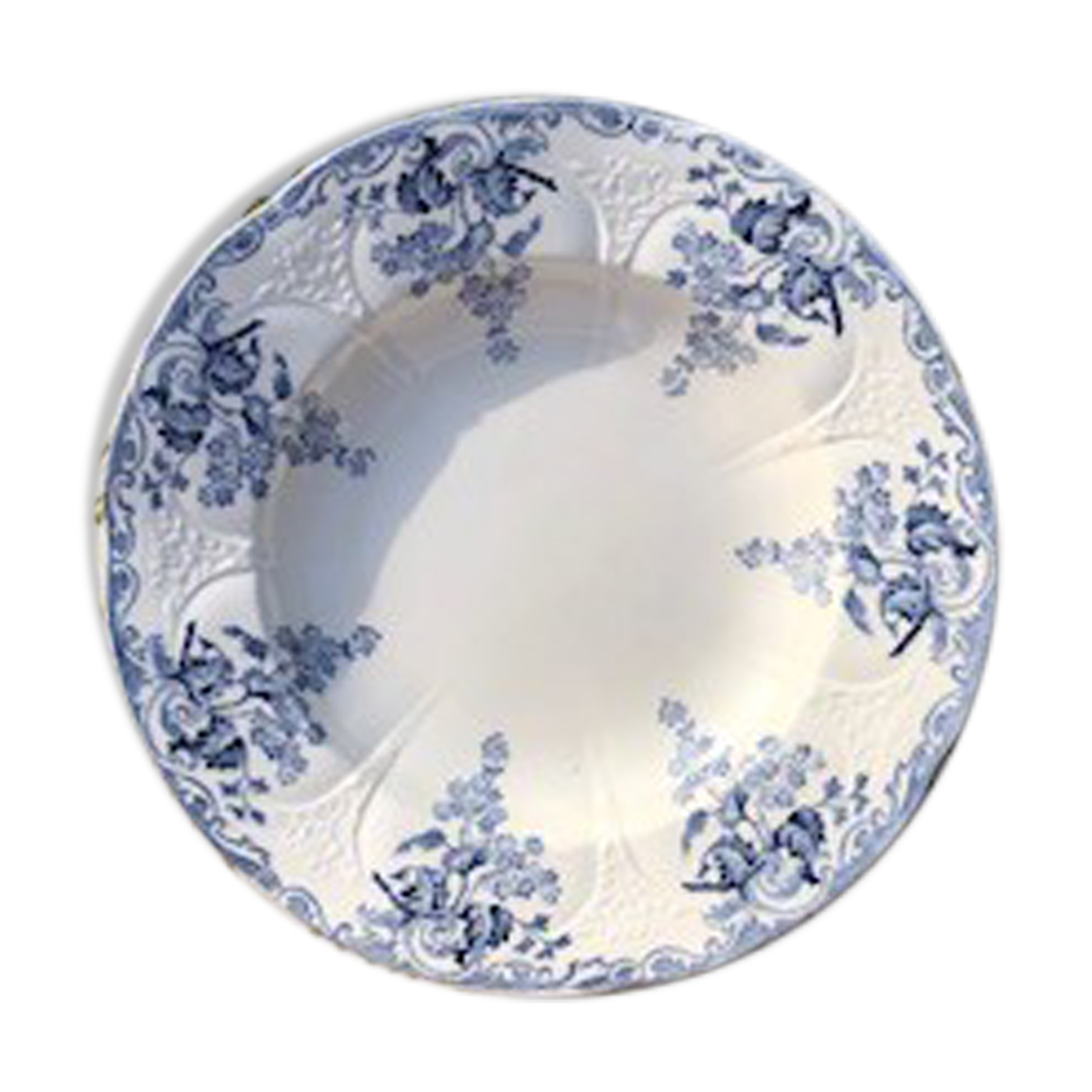 6 Longwy hollow plates