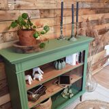Bibliothèque vert potager