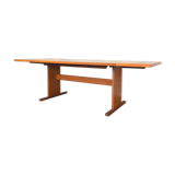 Table à manger en teck et carrelage par Gangso Mobler
