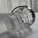 Vintage glass ice bucket