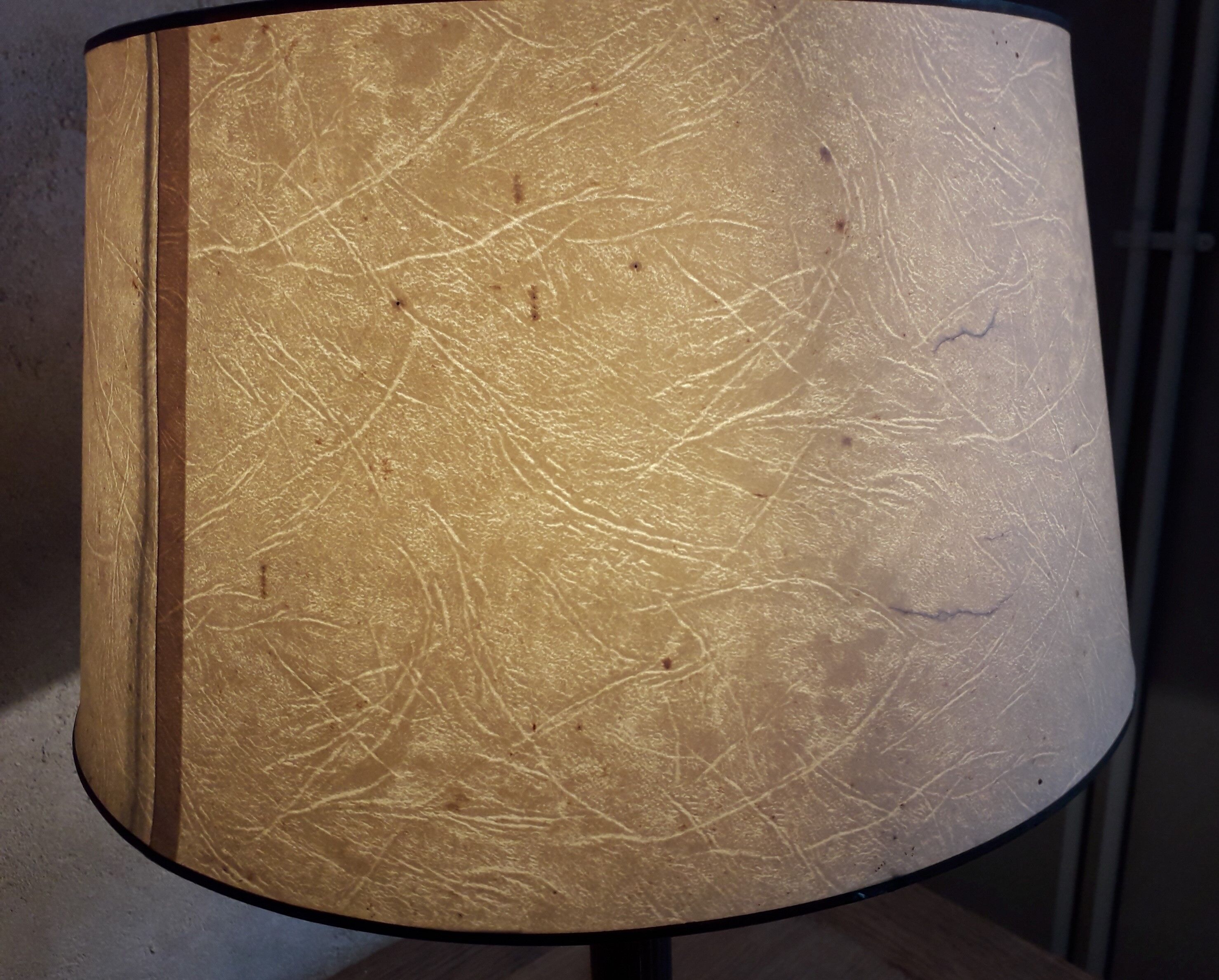 Old brass lamp