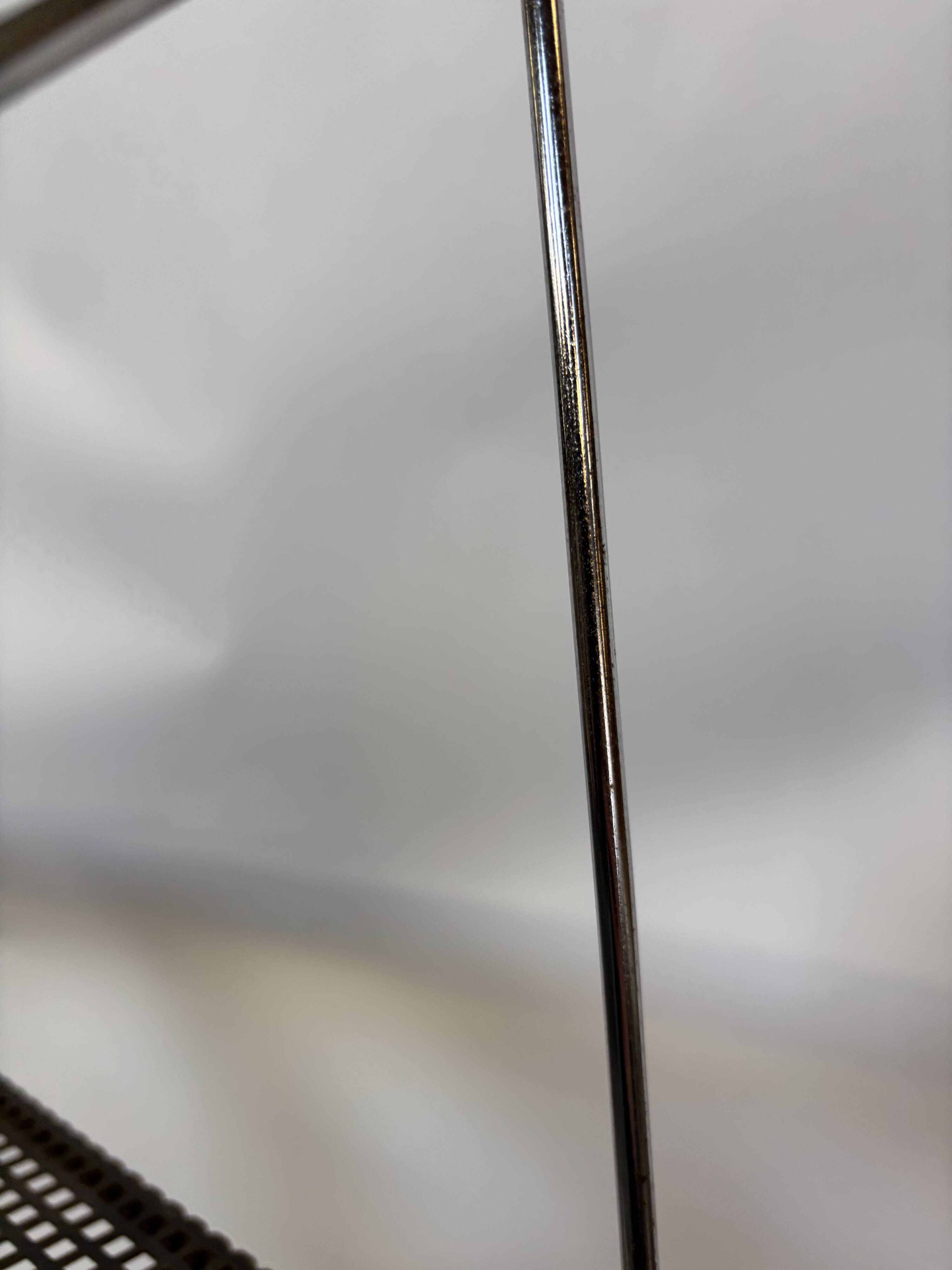 Vintage Wall rack Pilastro by Tjerk Reijenga black perforated 1960