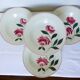 Set of 4 soup plates from Printemps Paris, Essonnes model 210619